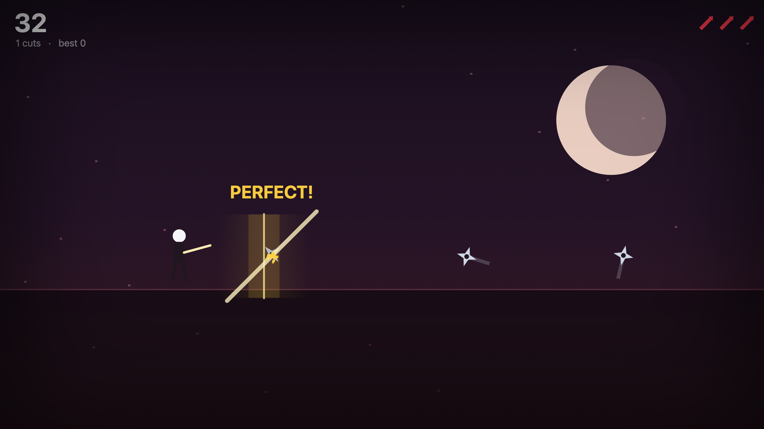 Bladeline — one line, perfect timing