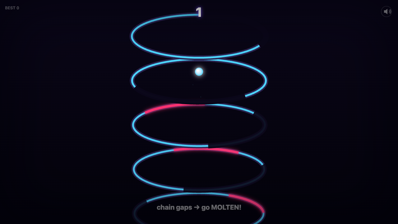 Spiral Dive — rotate, drop, dive deep